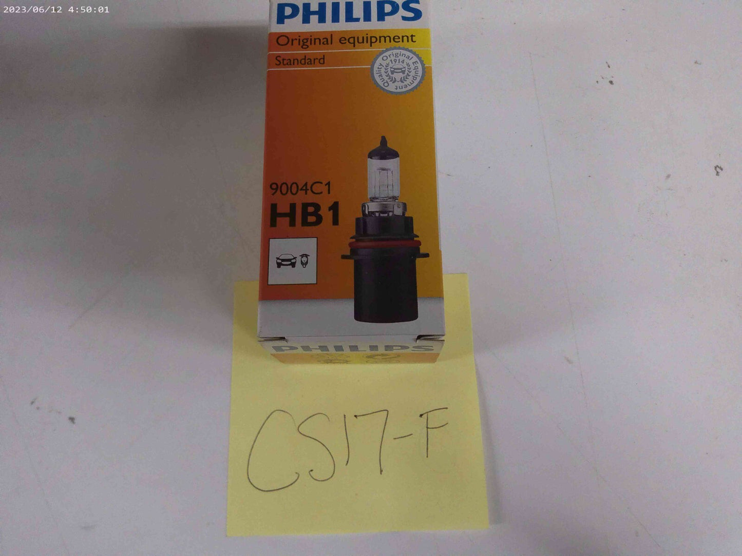 Philips 9004C1 HB1 Headlight Bulb | CS17-F