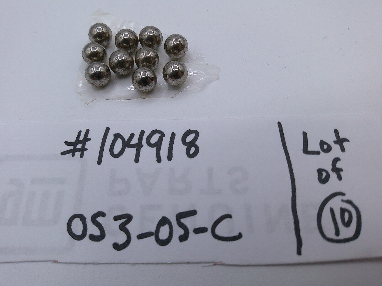 Genuine OEM GM Valve 104918 Lot of (10) | OS3-05-C