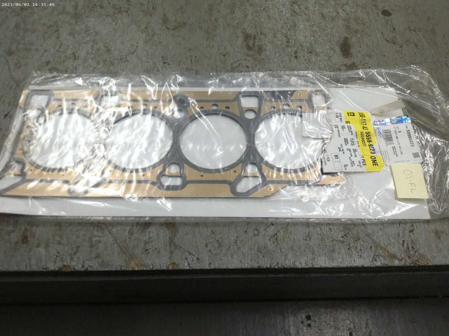 Genuine OE GM Cylinder Head Gasket 55599223 | OS-FL