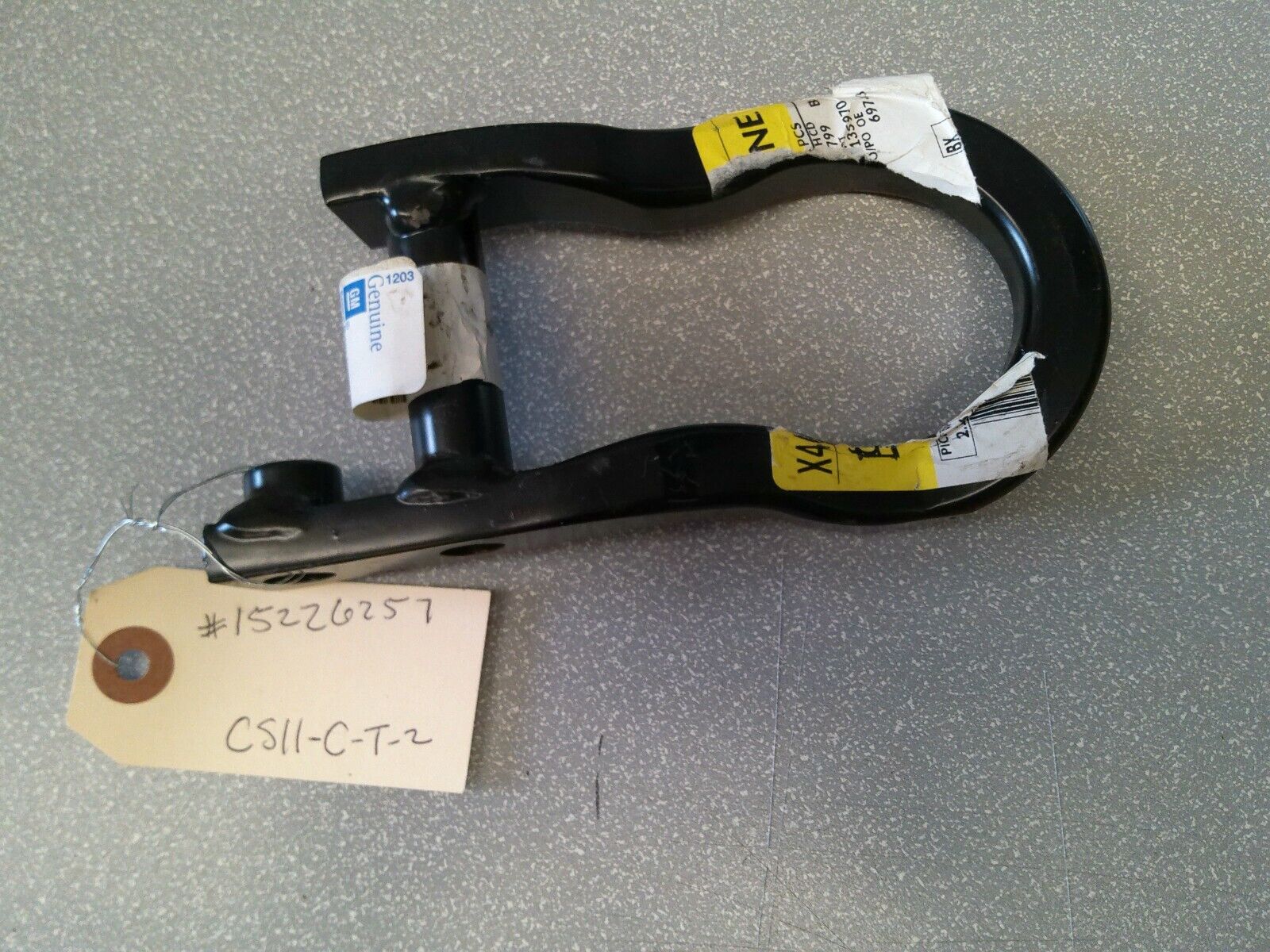 OEM 2007-2019 Sierra Silverado 1500 Front Frame Tow Hook 15226257 | CS11-C-T-2
