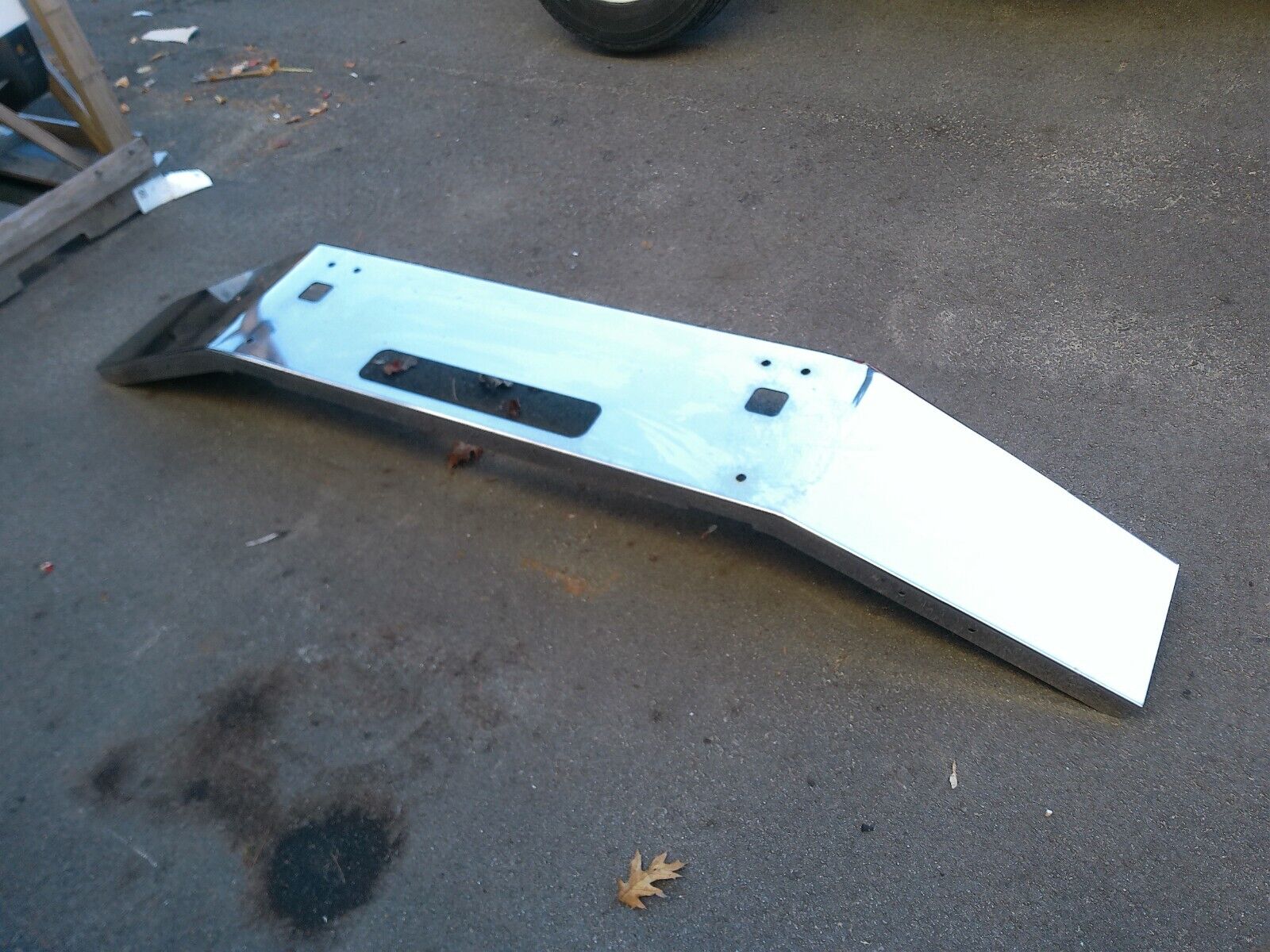 OEM Kenworth FN010126 Chromed Steel Bumper *Read*
