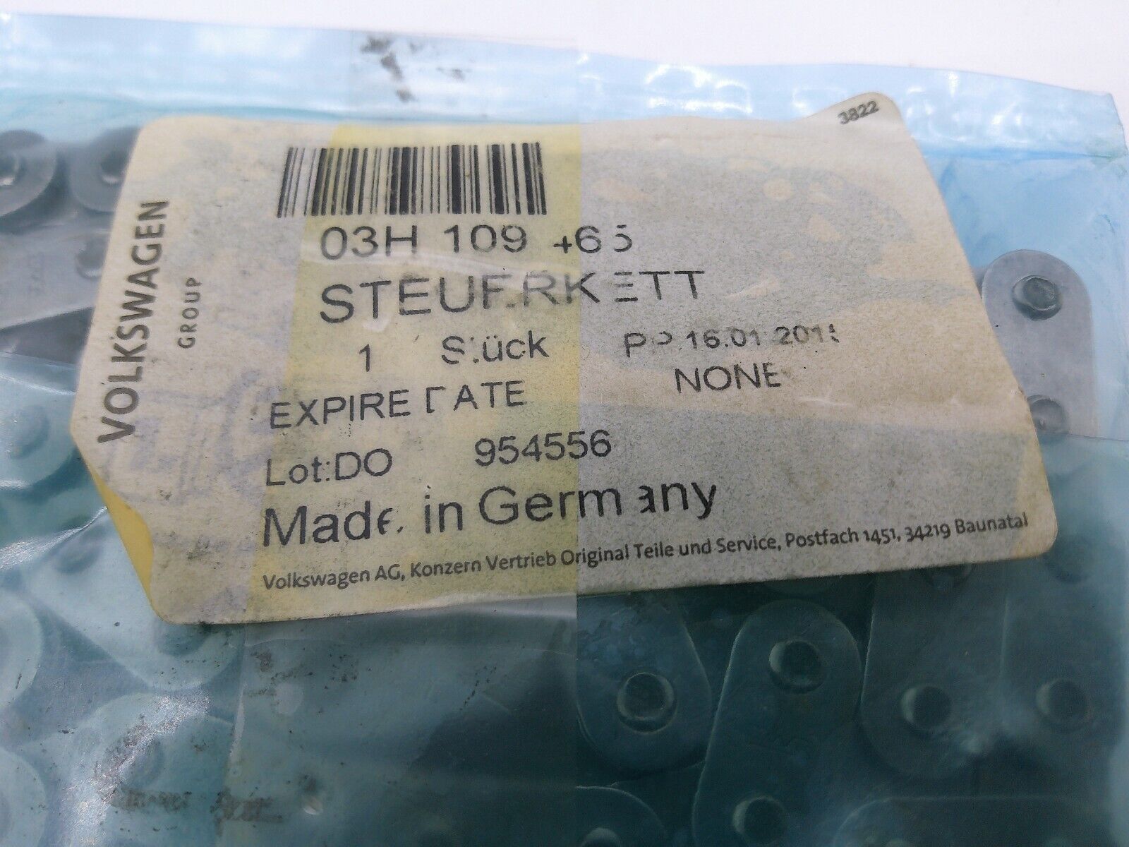 OEM Volkswagen VW Engine Timing Chain 03H-109-465 03h109465 | OS4-10-D