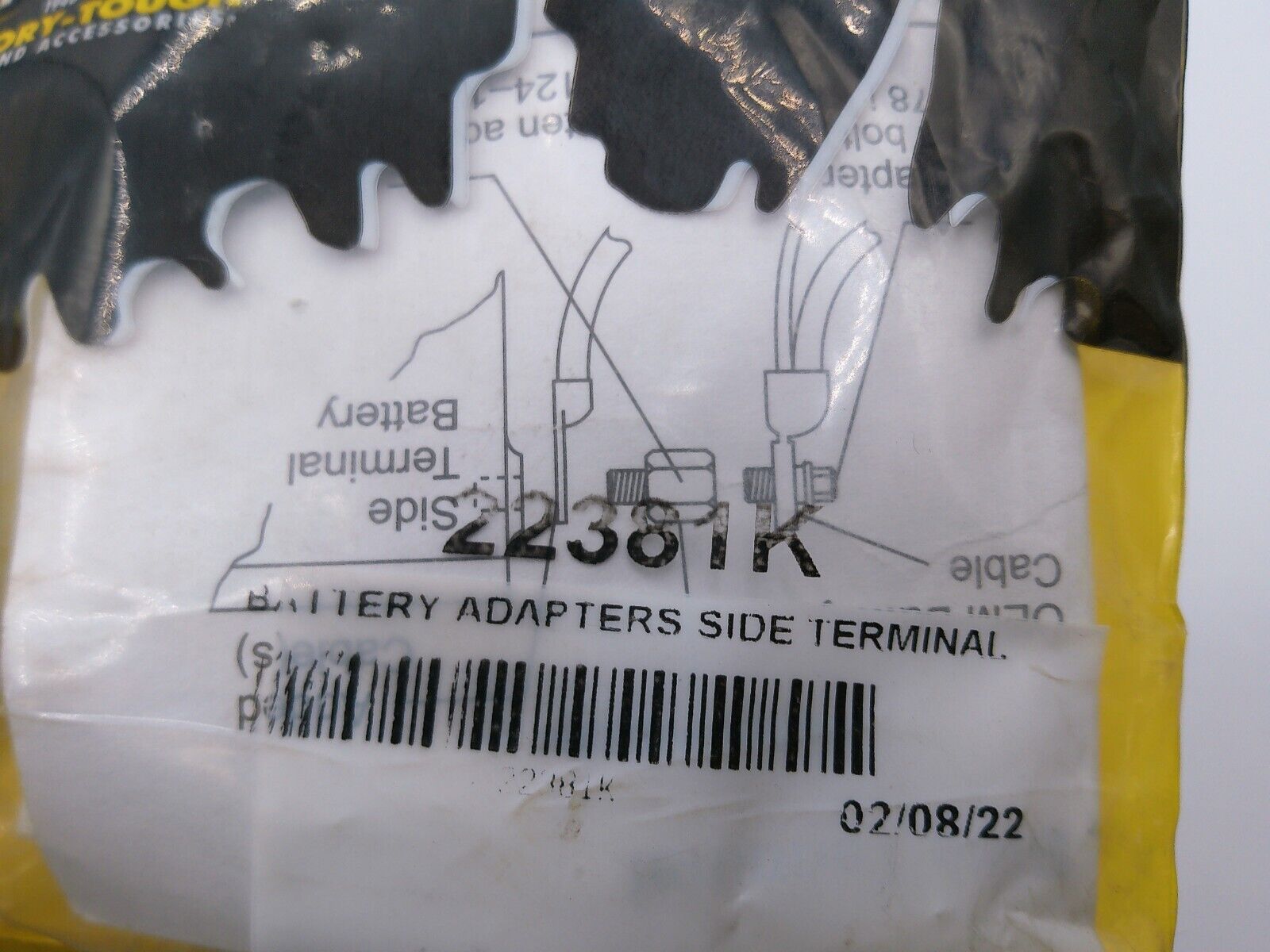 Fisher 22381K - Battery Adapters Side Terminal Set Of 2 | OS2-05-D